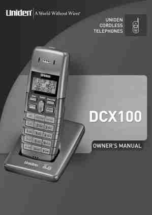 Uniden Cordless Telephone DCX100-page_pdf